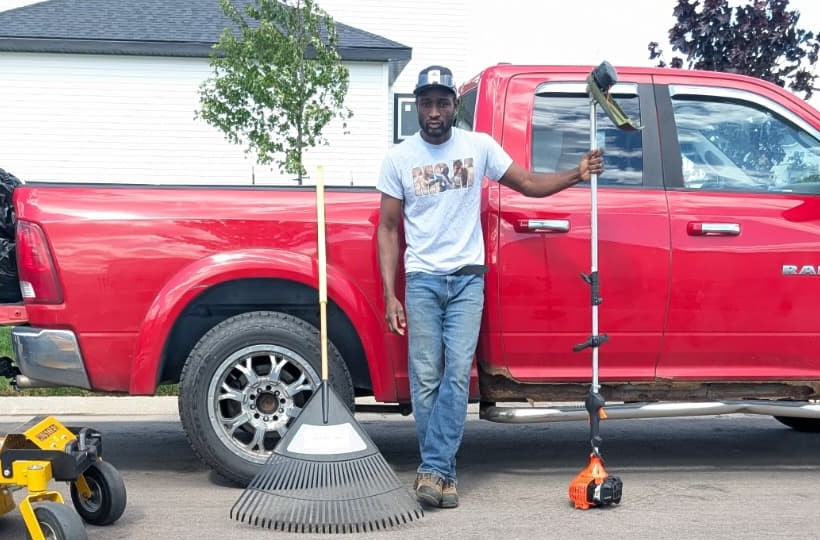 Seasonal cleanup service